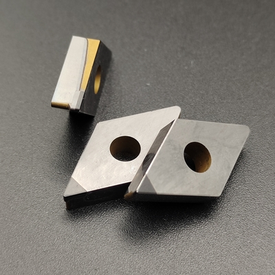 炭化タングステンのダイヤモンドPCDのエンド ミル/単一の切口CBNの挿入物4.3mm