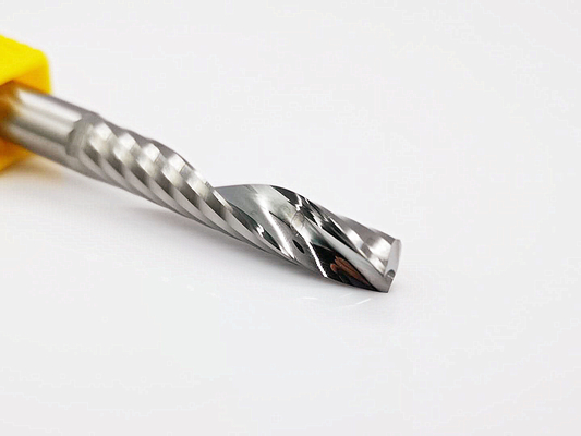 アルミニウムのためのアルミニウム炭化タングステンの単一の刃の螺線形のフライス