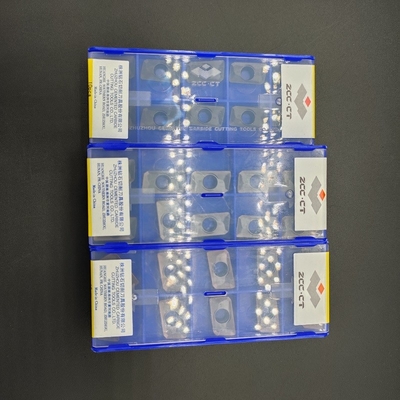 鉄の処理のためにIndexable ZCCCT APMT160408PDERの炭化物の回転挿入物