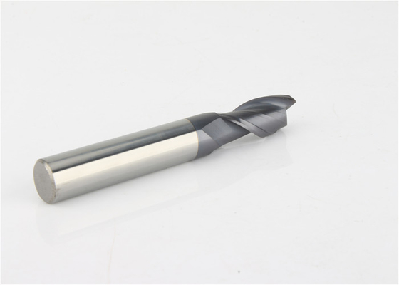 銀製の炭化物の球の鼻のエンド ミル/黒いCNCの炭化物の切削工具